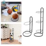 Dovewill Basketball Ball Storage Rack Ball Holder Balls Storage Rack Ball Shelf for Basketball