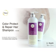 【J.itorii】Perm & Color Care Shampoo 1000ML/Shampu Penjagaan Rambut Keriting & Diwarnakan 1000ML