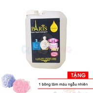 Nước Giặt Paris Thái Lan 10KG hương nước hoa ( giặt xả 5in1) TẶNG 1 bông tắm màu ngẫu nhiên - hương