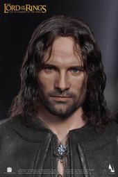 全新現貨 植髮豪華版 Queen Studios INART魔戒 指環王 人王 亞拉岡 阿拉貢 Aragorn 1/6
