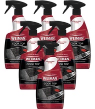 Ceramic & Glass Cooktop Cleaner Spray - 22 Ounce [6 Pack] - Daily Use Professional Home Kitchen Cook