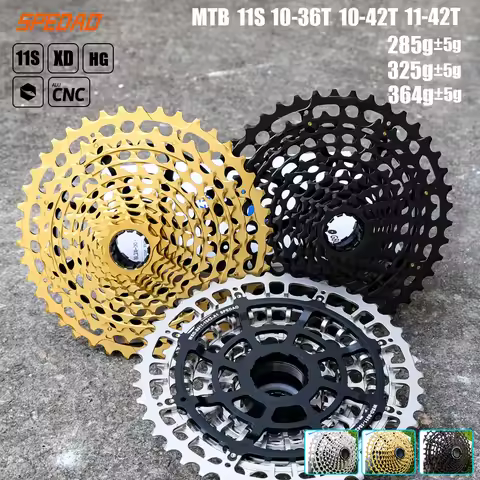 SPEDAO 11S Bicycle Cassette 11v 10-36T/10-42/11-42T XD HG 11s CNC k7 11v For MTB GX X1 NX M8000 11 S