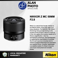 Nikon NIKKOR Z MC 50mm F2.8 Macro Lens for Nikon Z9 Z8 Z7 ii Z6 ii Z5 Zfc Z30 | Nikon Singapore Warranty