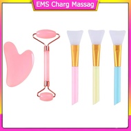 【Ready Stock】 ㇊ S ㈦ D20 5pcs resin roller massager for face body brush kit gua sha face care roller facial massager beauty health skin care tool