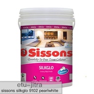 Sissons silkglo paint （9102） pearlwhite