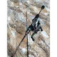 One set of Zorro fishing rod UL180cm & Bc Zerex drg clicker