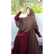 New Brand Sarimbit Aden hijab 2023 Gamis Myrtle Family series mewah