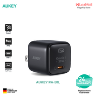 AUKEY PA-B1L Ultra Portable 30W PD Wall Charger, PD3.0, Type C Fast Charging,PPS, Compact and Foldable, Portable Charger,Compatible with iPhone 15 14 13 12 pro max SAMSUNG s23 S22 Huawei Xiaomi Realme