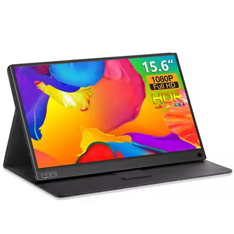 ZEUSLAP 15.6inch 1920*1080P 60Hz IPS Panel Portable Monitor for Phone, NS, Laptop, PC Second Screen,