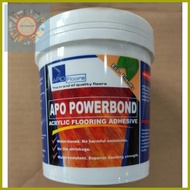 ∱ ❉ ❡ APO POWERBOND 1Liter Waterbase Acrylic Adhesive For Vinyl Tiles