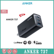 Anker USB C Charger Anker 737 Charger GaNPrime 120W PPS 3-Port Fast Compact Foldable Wall Charger fo