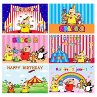 Woncol Bumba Photography Backgrounds Child Birthday Photo Backdrops Custom Party Decorative Poster P