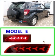 GERBAV- LAMPU REFLEKTOR BUMPER BELAKANG/MATA KUCING BELAKANG BEMPER RUSH MODEL E Lampu Reflektor Bum