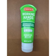 O'Keeffe's Working Hands Hand Cream for Extreme Dryness - 3 oz Travel Size Tube