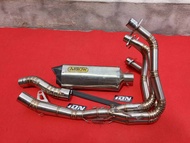 Knalpot Arrow titan 4 silinder pnp al motor sport