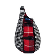 KAVU MINI ROPE MIX SLING BAG, color: white