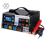 400A Car Battery Charger Motorcycle Battery Charger 400A 12v24v 220W Intelligent Pulse Repair Charge