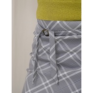 (Trending) Dancing Riot sydney midi skirt | beige-grey navy-green