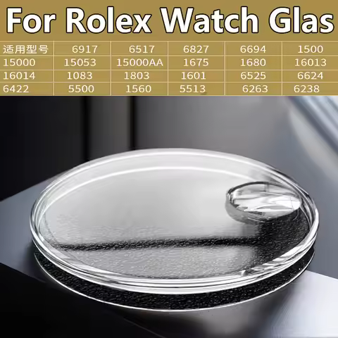 1675 16014 15000 1083 For Rolex GMT Master Watch glass Acrylic lens Oganic glass with calendar cover