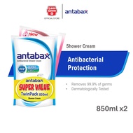 Antabax  Shower Cream 850ml x 2 - Fresh +Gentle Care