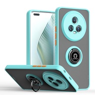 Từ Matte Trường Hợp Cho Honor Ma Thuật 5 Pro 6 Lite Nhẫn Chủ Chân Đế Bìa Cho Honor 90 70 50 X6A X7A