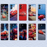 Fashion print for Xiaomi Redmi K60 K70 PRO Lightning McQueen Soft black TPU phone case