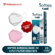 Softies 3D Surgical Masker 4Ply