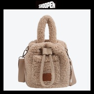 [Shoopen] Korea Shoe Bear Dumble Bucket Bag / Korea Tote Bags / Korea Crossbody Shoulder Bags
