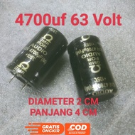 ELCO CAPACITOR 4700 UF 63 ELKO 4700UF 63V OMR BRANDVOLT