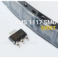 AMS1117 SMD 5V SOT-223 1A IC REGULATOR AMS 1117 SMD VOLTAGE REGULATOR 5VOLT IC REGULATOR AMS1117 5V