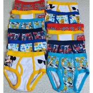 12 pcs Brief for kids / boy’s (1-9 years old) Cotton brief Underwear