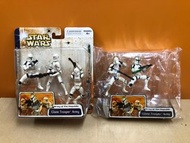 有貨不用問 全新 STAR WARS星球大戰CLONE WARS- CLONE TROOPER ARMY 複製人 白兵 3.75” FIGURE 五個 已拆包裝 注意內容及交收安排 不散賣 不議價(H
