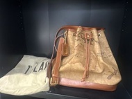 Alviero Martini 地圖印花水桶包