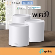 TP-Link Deco X10 WiFi 6 AX1500 Wireless Whole Hone Mesh Router (Replaced Deco M9 Plus)