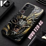 Casing hp VIVO Y29 4G Softcase VIVO Y29 4G Case Glossy Casing Shiny Glass Protector hp Phone Accesso
