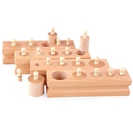 Mini-Cylinder Block (Set of 4) Materials Sensorial Educational Tools Preschool Early Montessori Toys