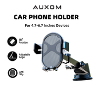 AUXOM Car Phone Holder Universal Suction Cup Dashboard Automatic Lock 360 ° Mobil Stand HP