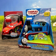 Childlike Cute McQueen Thomas Train Motor Children Blowing Toys