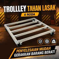 Stainless Steel Gas Tank Roller Troli Tolak Gas Tank Roller Gas Stand Gas Roller Gas Stove Stand