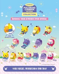 放/換百變怪 Pokémon韓國限定Polaroid Camera吊飾扭蛋