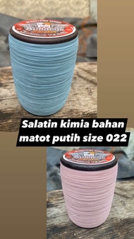 gelasan bulldogs salatin matot putih size 022 panjang 6000yard tekstur halus harga satuan yah