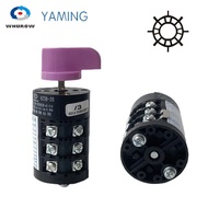 HZ5B-20/3 20A 3P Professional Multi-step 0-7 position Universal Rotary Cam switch silver contact Fac