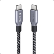Anker Prime USB C ถึง USB C สายเคเบิ้ล C USB สาย USB C สำหรับชาร์จเร็ว240W 6 Ft ไนล่อนถักอัพไซด์ที่ม
