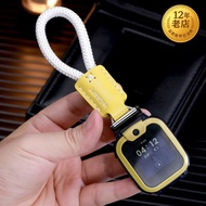 Star Chart Suitable for Little Genius Smart Watch Strap Small Pendant Genuine Leather Short Braided 