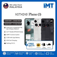 Nothing Phone (3) Smartphone | Qualcomm Snapdragon 8s Gen 4 | 6.67" OLED Display | 50MP Tri Camera