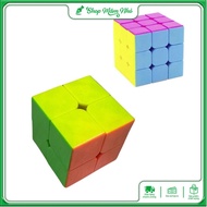RUBIK 2X2,3x3 - MAGIC CUBE Variant - 3-Layer Stickerless Rubik's CUBE
