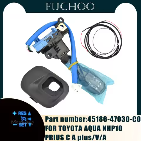 Hight Quality FOR TOYOTA AQUA NHP10 PRIUS C A plus/V/A Cruise Control Switch Steering Wheel Cover Lo