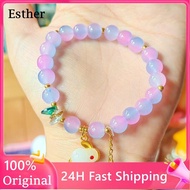 【7 Colors Option】Candy Crystal Beads Bracelet For Women Fashion Bangle Bracelet Jade Rabbit Charms and Charm Bracelets girl lucky charms bracelet 2023 bangles bracelet for woman channel bracelet for bestfriend bracelet pawnable Fine Bangle Bracelets