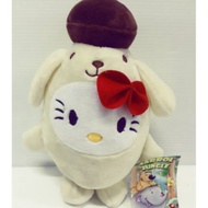 Boneka Hello Kitty Kostum Purpurin Sanrio