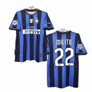 09-10 Inter Milan Home Retro Fan Football Jersey S-2XL